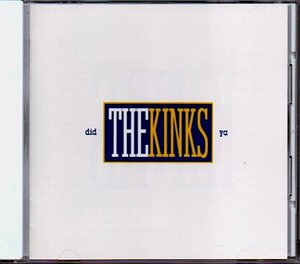 ザ・キンクス/THE KINKS「ディドゥ・ヤ/did ya」