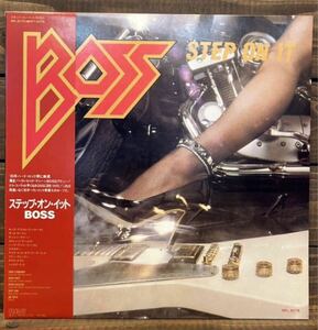 BOSS / STEP ON IT (LP) 80