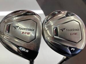 TOURSTAGE X-FW Type-T 12.5/17 2本セット　tourAD PT-5(R2) リシャフト品