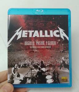 【輸入盤ブルーレイ】 METALLICA - ORGULLO PASION Y GLORIA TRES NOCHES EN MEXICO б [BD25] 1枚