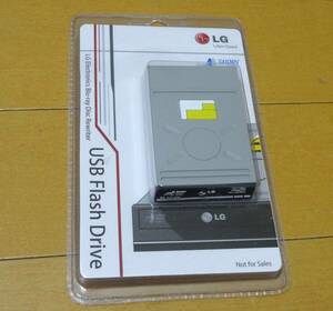 ■LG USB Flash Drive 非売品 Not for Sales (ブルーレイドライブ風USBメモリ BD Rewriter super multi Blue-ray Disc)