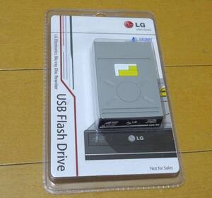 ■LG USB Flash Drive 非売品 Not for Sales (ブルーレイドライブ風USBメモリ BD Rewriter super multi Blue-ray Disc)