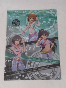 アイドルマスター ミリオンライブ! クリアファイル(1枚)☆伊吹翼・我那覇響・菊地真☆ローソン限定 キャンペーングッズ 非売品～2013年春夏