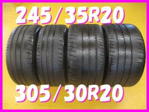 ◆送料無料 C2s◆　ポルシェ承認　245/35R20　305/30R20　ミシュラン　PILOTSPORTCUP2　夏4本　※ポルシェ911等