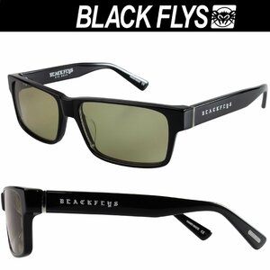 偏光グリーンレンズ ブラックフライ FLY DESPERADO サングラス BlackFlys BLACK/VENOM GREEN (POL)