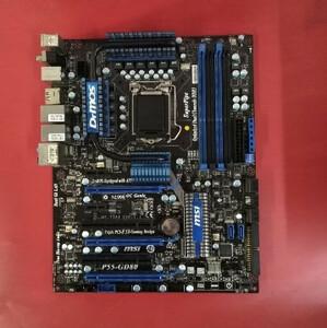 美品 MSI P55-GD80 マザーボード Intel P55 LGA 1156 Core i5 ATX DDR3
