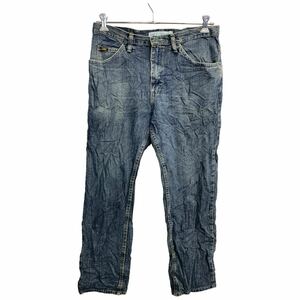 Lee デニムパンツ W34 リー インディゴ コットン メキシコ製 古着卸 アメリカ仕入 2402-688