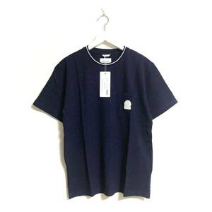 新品◆FIDELITY / NANO UNIVERSE◆別注 鹿の子 ポロシャツ生地 トップス XL ネイビー navy フィデリティー ナノユニバース 半袖 胸ポケット