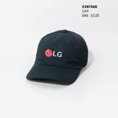 LG キャップ 古着 企業 刺繍 ヴィンテージ Vintage ロゴ