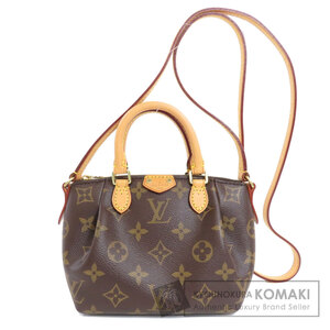 LOUIS VUITTON ルイヴィトン M61253 ナノテュレン ハンドバッグ モノグラムキャンバス レディース 中古