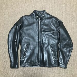 Usa製　Schott シングルライダース 36 ライダースジャケット レザージャケット ショット