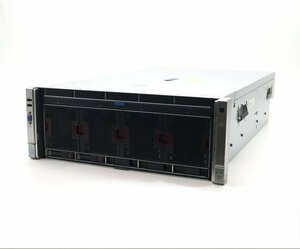 hp ProLiant DL580 Gen9 Xeon E7-8891 v4 2.8GHz(20スレッドCPU4基) メモリ256GB 300GBx2台(SAS2.5インチ/RAID1) AC*4 P830i【沖縄不可】