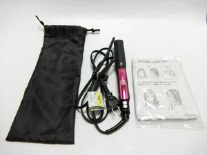 美品 Vidal Sassoon ヴィダルサスーン ストレートアイロン VSI-1018 超小型携帯用 持ち運び / 火傷防止プロテクタ付き／YL240318014