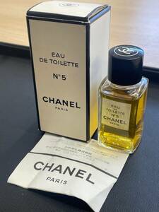 ☆812 CHANEL シャネル N゜5 オードゥトワレット フランス産 19ml 香水 ほぼ満量 箱付き フレグランス