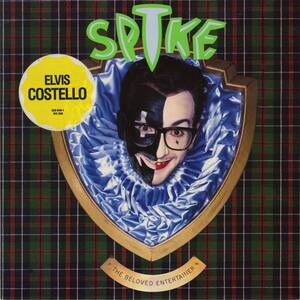 ドイツ盤LP！歌詞スリーヴ付 Elvis Costello / Spike 89年【Warner Bros. / 925 848-1】 ポール・マッカートニー Dirty Dozen Brass Band