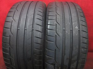 タイヤ 2本 225/45R18 ダンロップ SPORT MAXX FT 溝アリ 送料無料★13951T