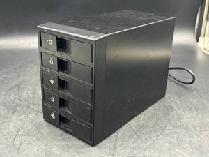 【動作未確認】 株式会社センチュリー 裸族の集合住宅5Bay SATA6G USB3.0＆eSATA Ver.2 ハードディスク ケース HDD CRSJ535EU3S6G2