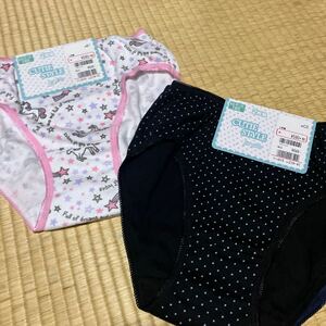 新品　未使用　女児ショーツ ショーツ パンツ インナー 下着 女児パンツ 4枚　165cm スクールインナー