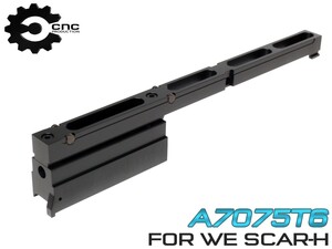 CNC-CNC18007　CNC Production A7075 CNC ボルトキャリア＆ガイドセット WE GBB SCAR-H