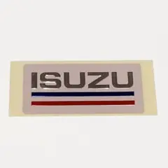 ISUZU　ステッカー　メタリック　いすゞ自動車　シール　いすず