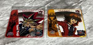 遊戯王 コースター 2種類2枚セット 決闘者伝説 限定 東京ドーム 25th 闇遊戯 十代 yugioh tokyo dome