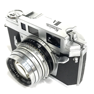 KONICA iiiA Hexanon 1:1.8 50mm レンジファインダー フィルムカメラ マニュアルフォーカス QG063-28