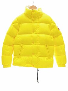 MONCLER◆22AW/DERVAUX GIUBBOTTO/ダウンジャケット/1/ナイロン/イエロー/H20921A00038