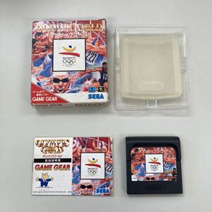 ゲームギア　オリンピックゴールド　OLYMPIC GOLD　セガ　SEGA　GEMEGEAR