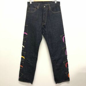 【EVISU】エヴィス★デニムパンツ MANY POCKET DENIM PANTS メニーポケット PARIS ジーンズ 1457 エビス ペイント サイズ34 11