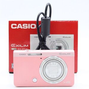 【極上品】 CASIO EXILIM EX-ZR70 ピンク #4429