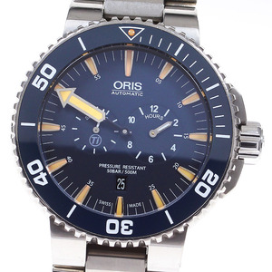 訳あり オリス ORIS 7663-71 トゥバタハ リミテッド エディション 自動巻き メンズ 保証書付き_846645