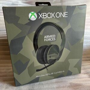 未開封 Xbox One ステレオヘッドセット 限定モデル SPECIAL EDITION Microsoft 廃盤 ARMED FORCES ヘッドホン ゲーム機 ソフト 本体 新品