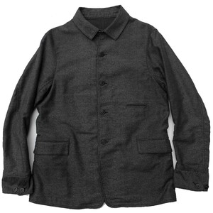 美品 WORKERS ワーカーズ Teds Jacket 38 M 黒x白 カバーオール ジャケット 日本製 ブラック K&TH CLOTHING MAKERS WKS K&T H MFG Co. 