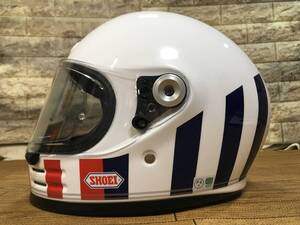 SHOEI Glamstar RESURRECTION 2021/01製造品 59ｃｍ Lサイズ 良品 ピンロックシートはライトスモークです