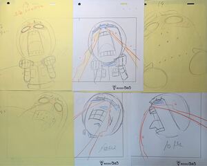 ナルト NARUTO リー 原画13枚セット