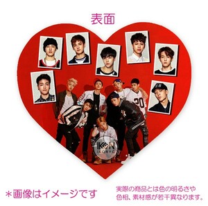 iKON　アイコン 写真付き マウスパッド ハート 001