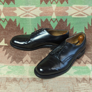 ほぼ未使用 【US NAVY】 90s Dress Oxford Shoes/ 90年代 ドレス オックスフォード サービス レザー シューズ 米軍 実物 ビンテージ 70s80s