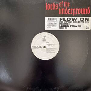 LORDS OF THE UNDERGROUND FLOW ON PETE ROCK