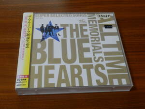 THE BLUE HEARTS CD2枚組「30th ANNIVERSARY ALL TIME MEMORIALS SUPER SELECTED SONGS」通常盤B ブルーハーツ 甲本ヒロト 真島昌利 帯あり