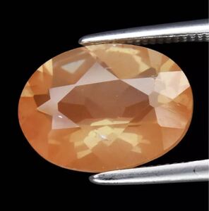 天然グリーンオレンジアンデシン 2.76 Ct カラット