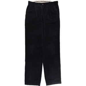 古着 ラルフローレン Ralph Lauren CHATFIELD PANT 太畝 ワンタック コーデュロイパンツ メンズw34相当 /eaa506977