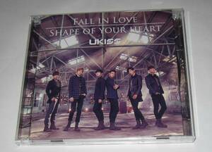 U-KISS CD+DVD Fall in Love Shape of your heart 初回限定盤 送料無料　即決　