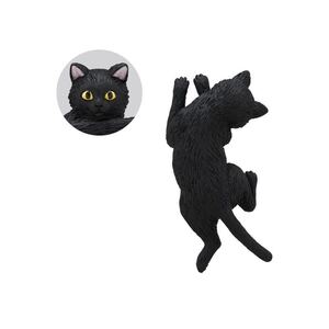 【新品未開封】のぼる猫 マグネット クロ（単品）ガチャ ミニフィギュア カプセルトイ キタンクラブ