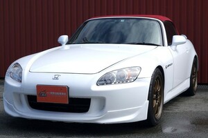 ホンダ　平成19年式　AP2　S2000　2.2　ベースグレード　6MT　テイン車高調　レイズCE28　HKSマフラー　車検が令和6年10月まであります。　