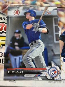 2017 bowman draft Riley adams