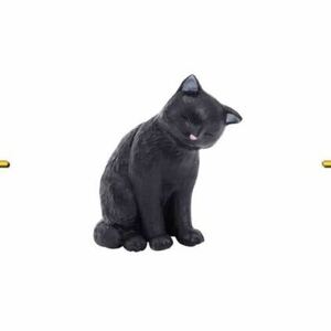 ガチャ うちの猫 その3 マスコットボールチェーン クロ★ネコ 黒猫 ねこ ガシャポン カプセルトイ