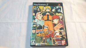 PS2 プレステ2　NARUTO 疾風伝　ナルト　ナルティメットアクセル　★初期動作確認　◇説明書有　◇送料￥230.-・土日も迅速発送！　◎売切