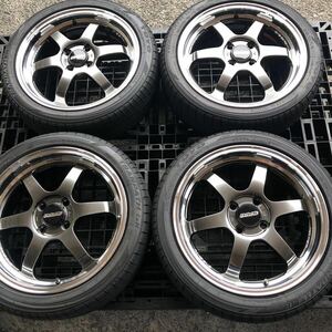 RAYS VOLK RACING TE37 KCR プログレッシブモデル　HFカラー　16×5.5J 4穴 100 ET45 トランパス165/50R16 レイズ　ボルクレーシング