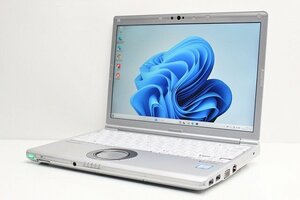 1円スタート ノートパソコン Windows11 WPS office搭載 Panasonic レッツノート CF-SV7 メモリ8GB 第8世代 Core i5 SSD256GB 12.1インチ