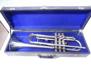 【管SH0631】5000円～ Nikkan ニッカン トランペット TR-134 TRUMPET ハードケース付き